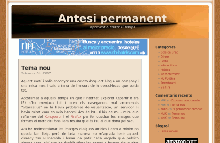 Versió antiga d’Antesi Permanent
