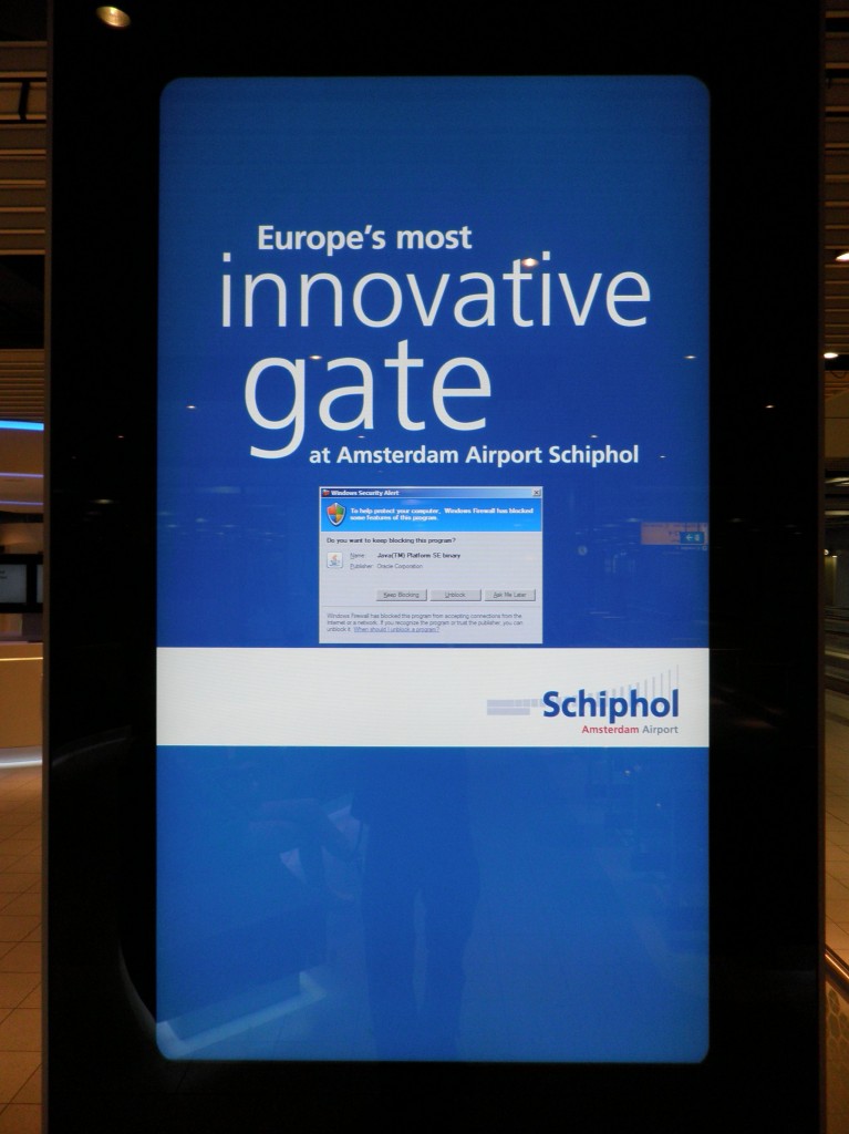 Europe's most innovative gate at Amsterdam Airport Schiphol